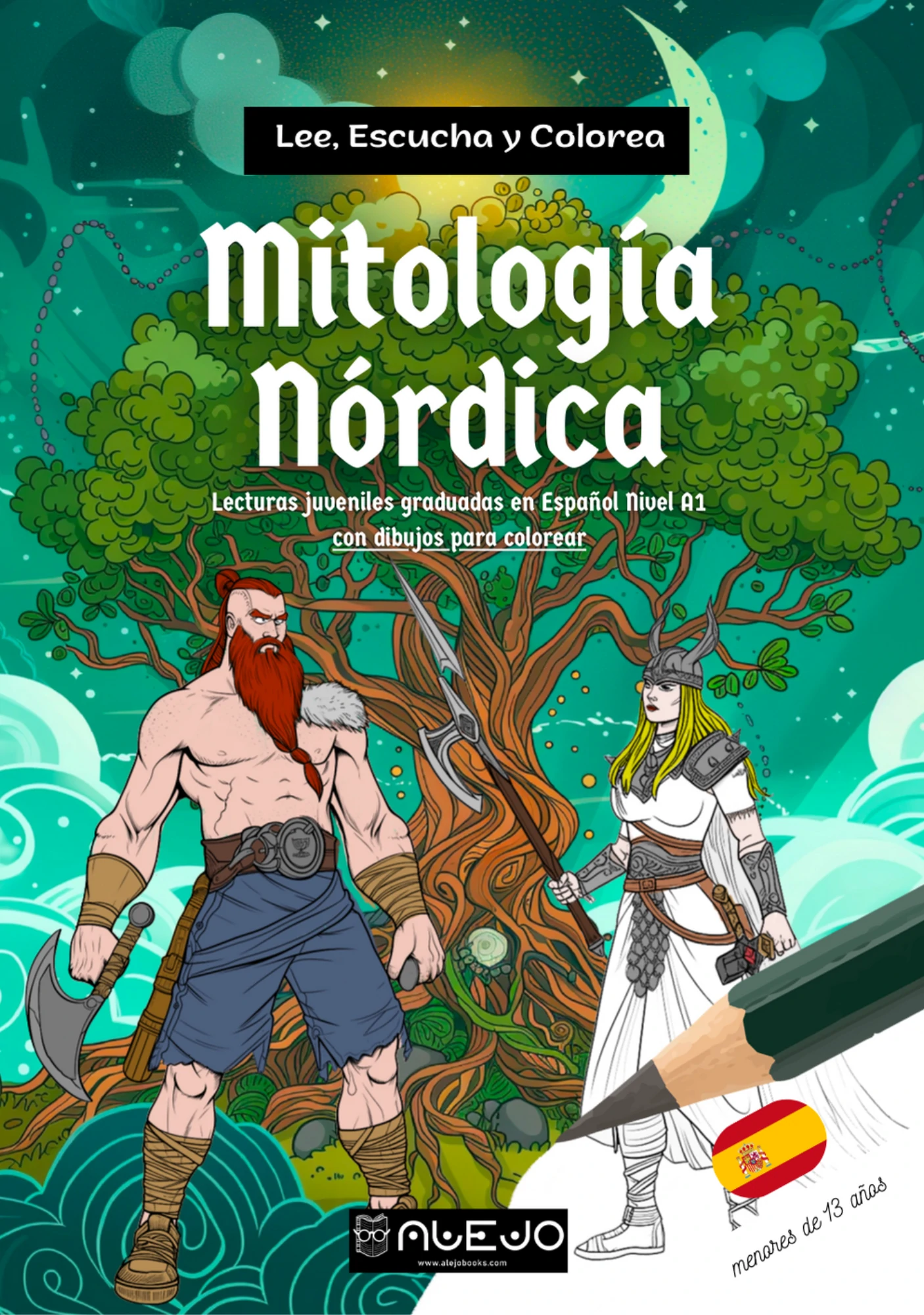 norse mythology coloring a1 english